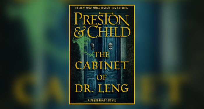Book cover of The Cabinet of Dr. Leng by Douglas Preston and Lincoln Child