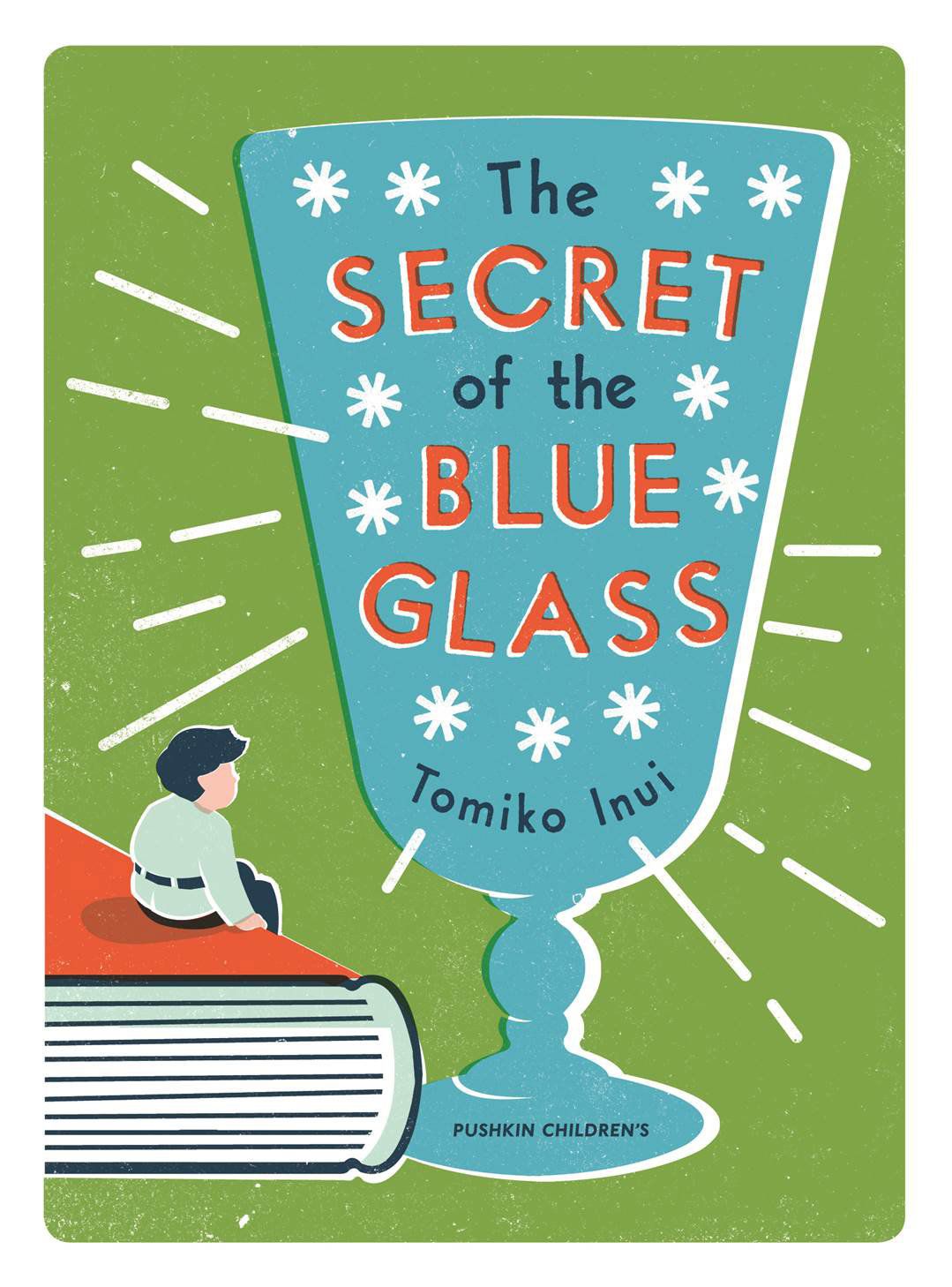 The Secret of the Blue Glass Book Cover