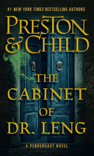 Book cover of The Cabinet of Dr. Leng by Douglas Preston and Lincoln Child